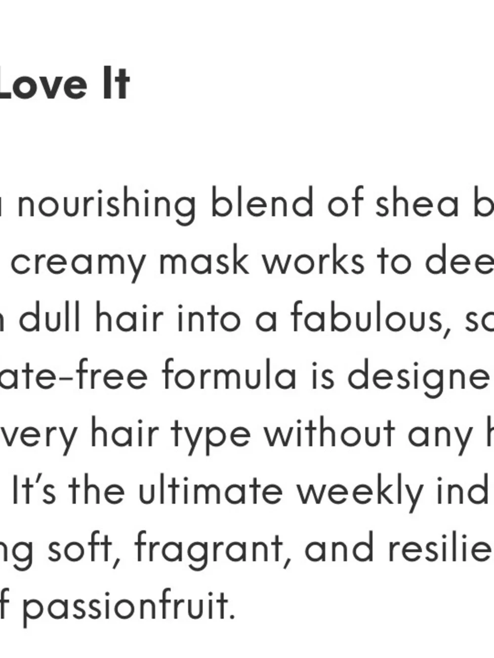Passionfruit Pop Hair Mask — Purple Nourishing Treatment